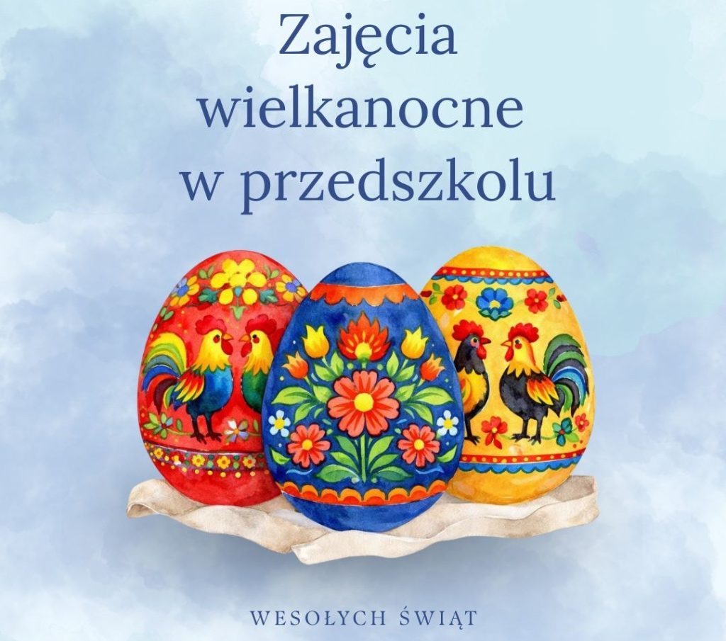 🐰🌷 Zajęcia wielkanocne w przedszkolu 🌷🐰
